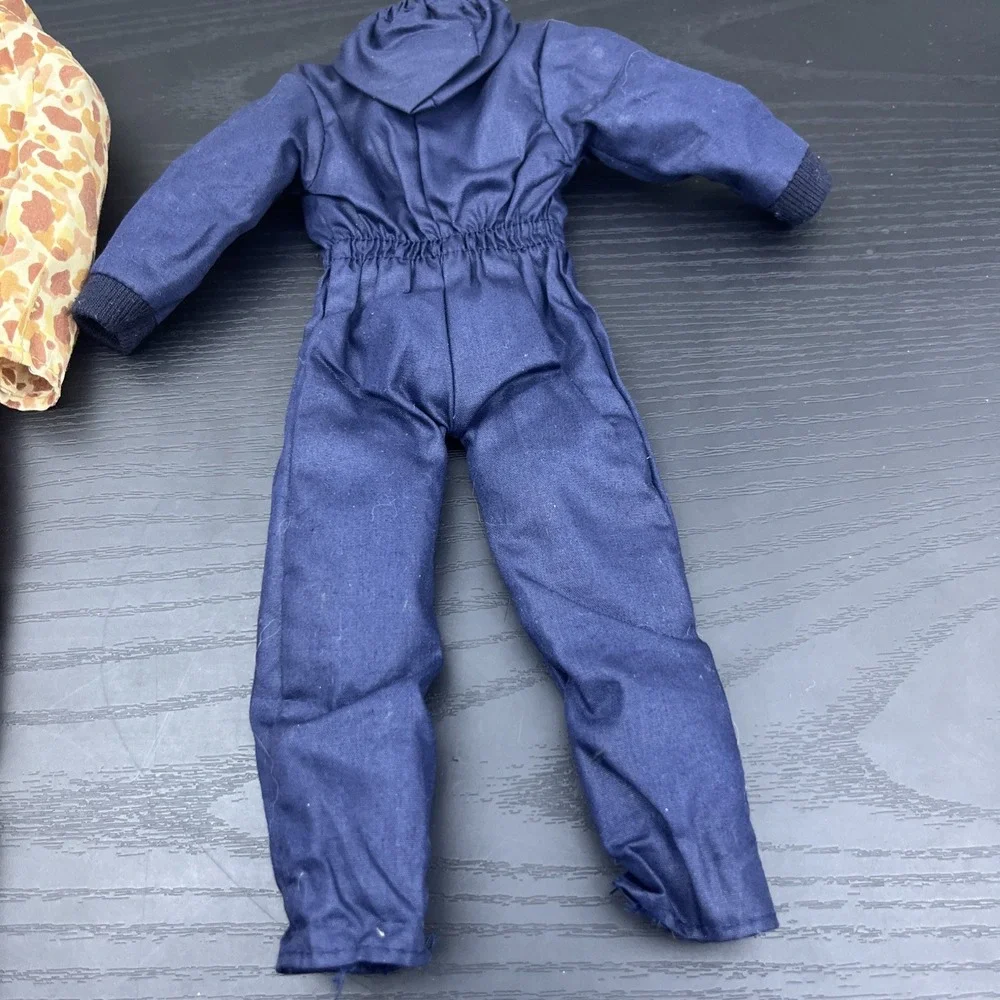 GI Joe 1/6 Scale Uniform Lot Blue Jumpsuit & Desert Camo Outfit for 12